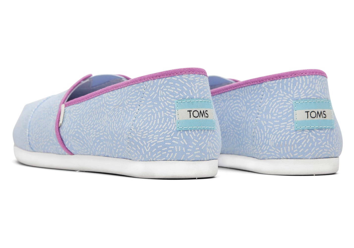 Toms Espadryle Damskie Niebieskie - Alpargata Lato Sparks - 95JHTIALF